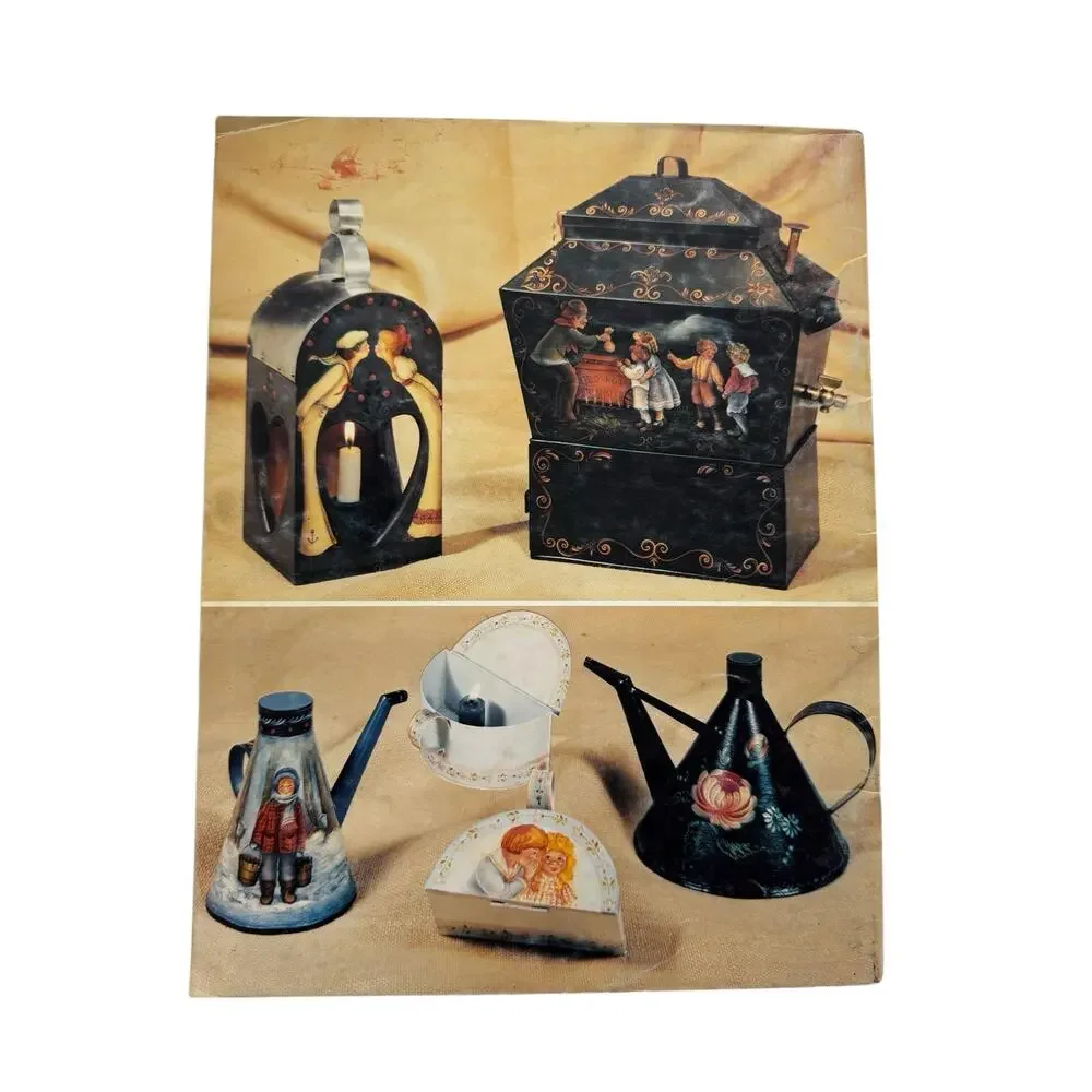 Vintage Whippersnappers Vol 8 Wood Painting Craft Booklet 1984 Helen Barrick